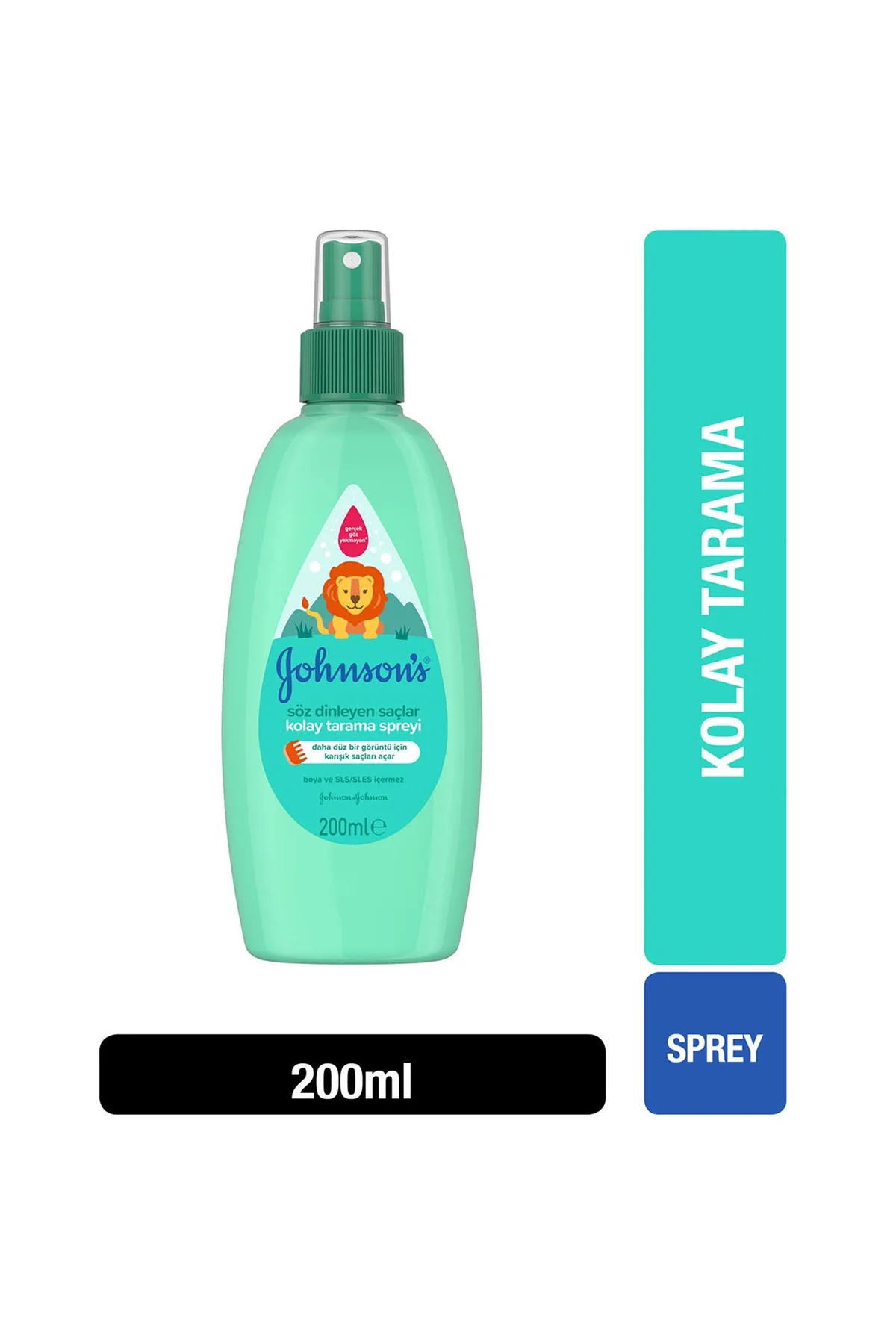 Johnsons Baby Kolay Tarama Spreyi Söz Dinleyen Saçlar 200 ml - Görsel 2
