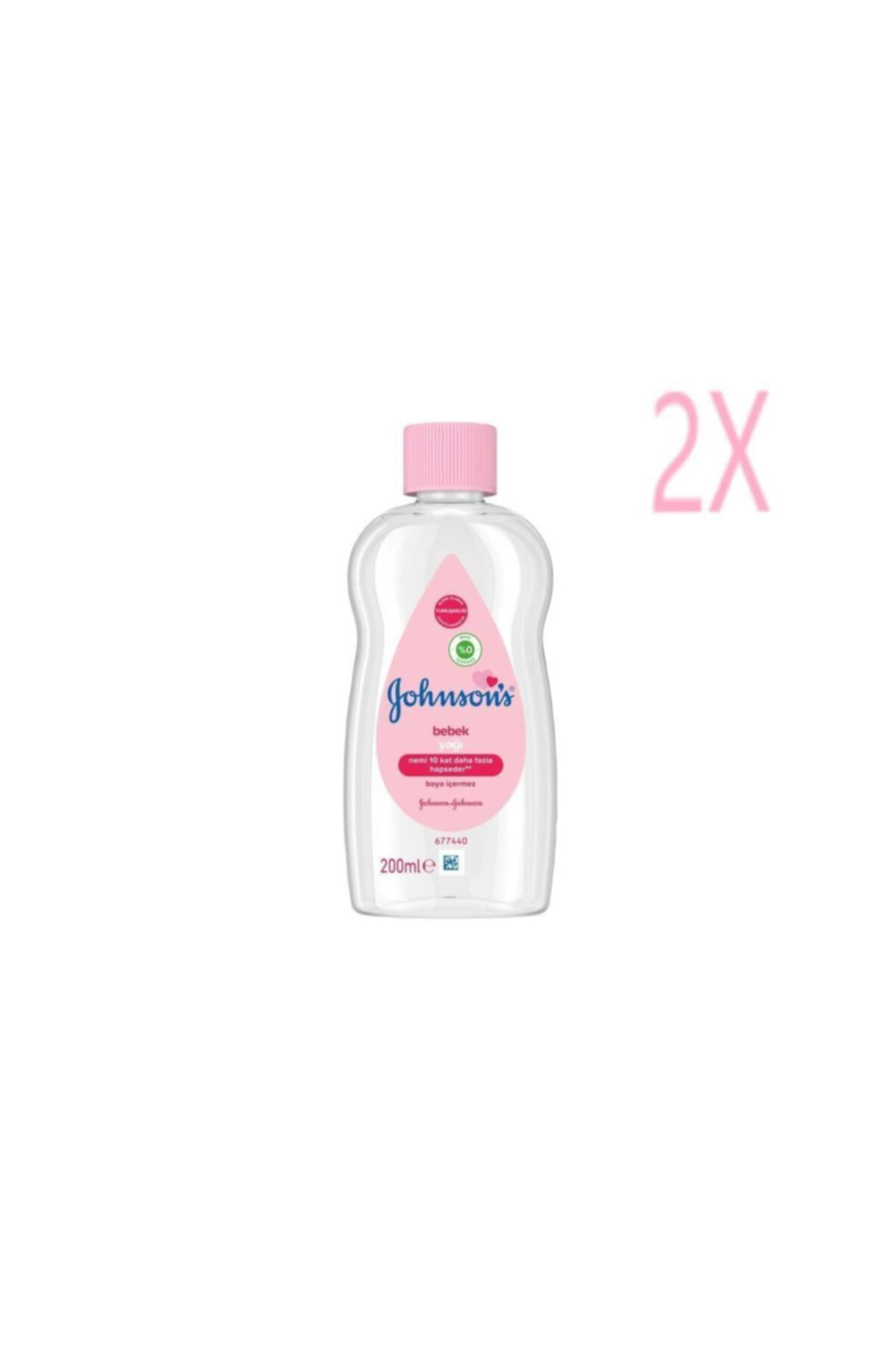 Johnson's Baby Nemlendirici Bebek Yağı 200 Ml X2 Adet