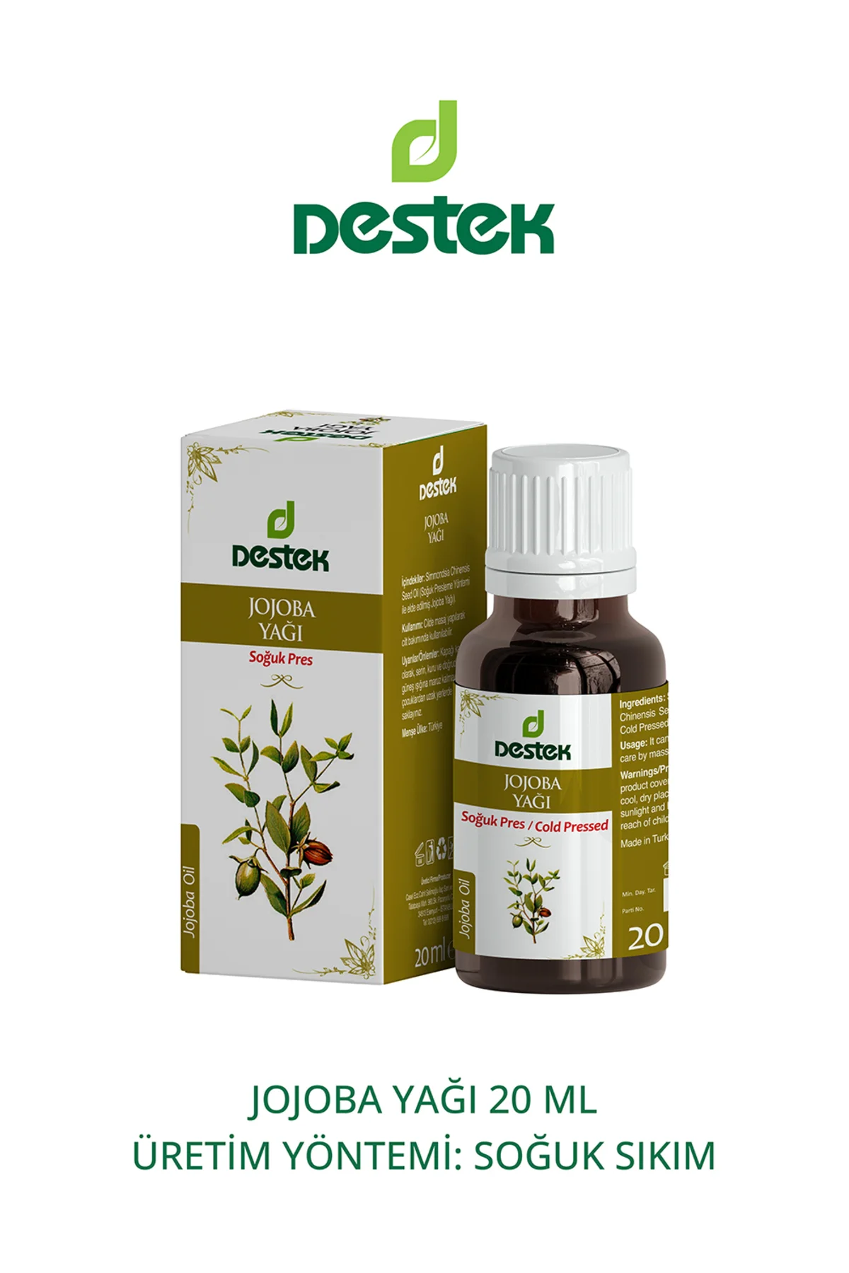 Jojoba Yağı 20 ml