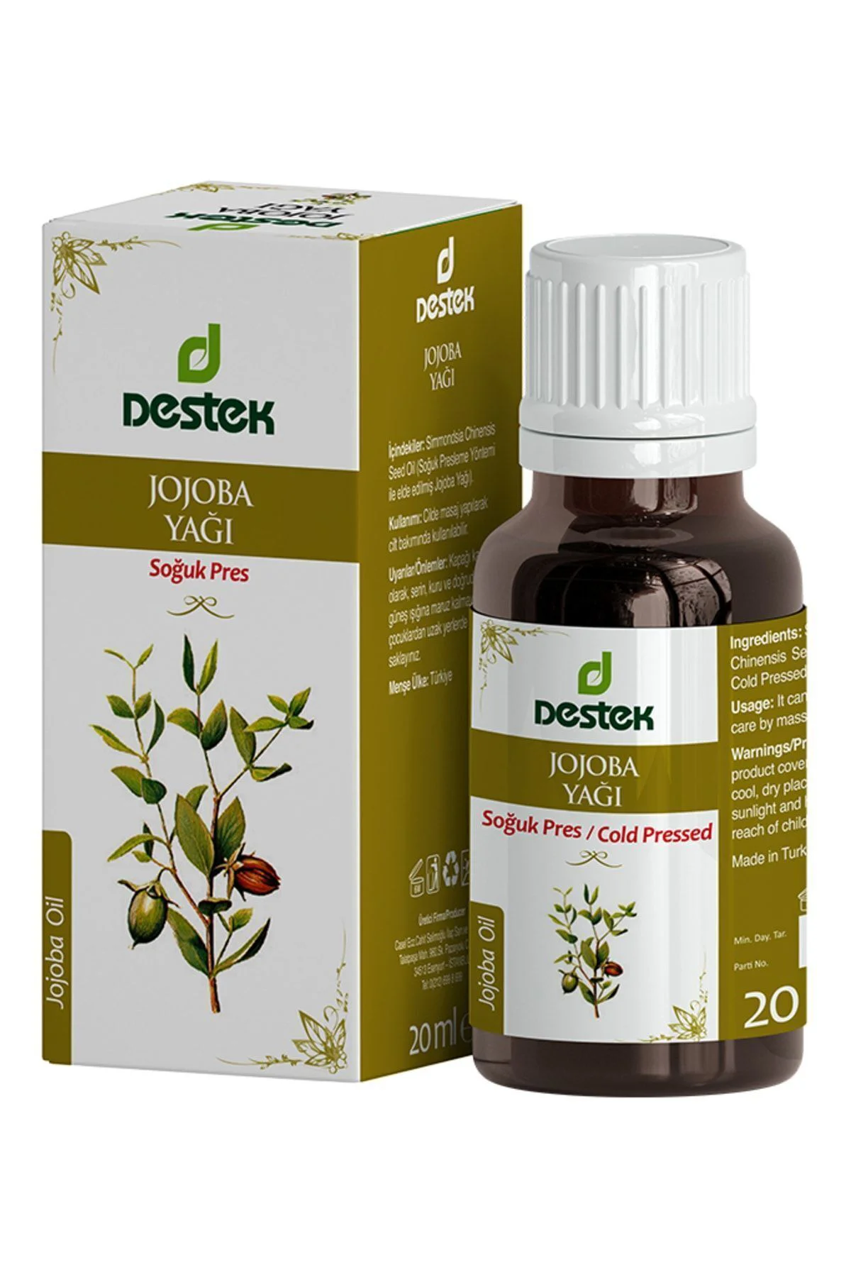 Jojoba Yağı 20 ml