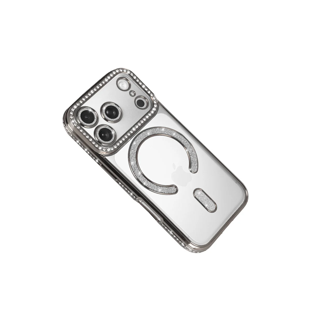 Joke Simli Magneticsafe Kılıf - iPhone 17 Pro Gümüş