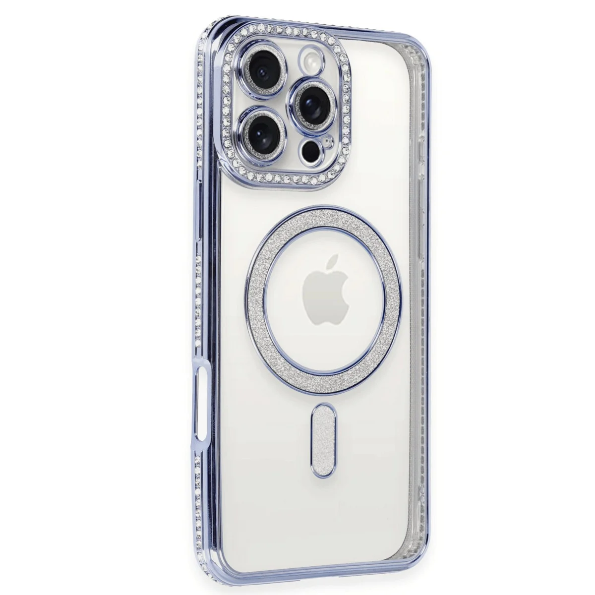 Joke Simli Magneticsafe Kılıf - iPhone 16 Pro Mavi Premium Koruma
