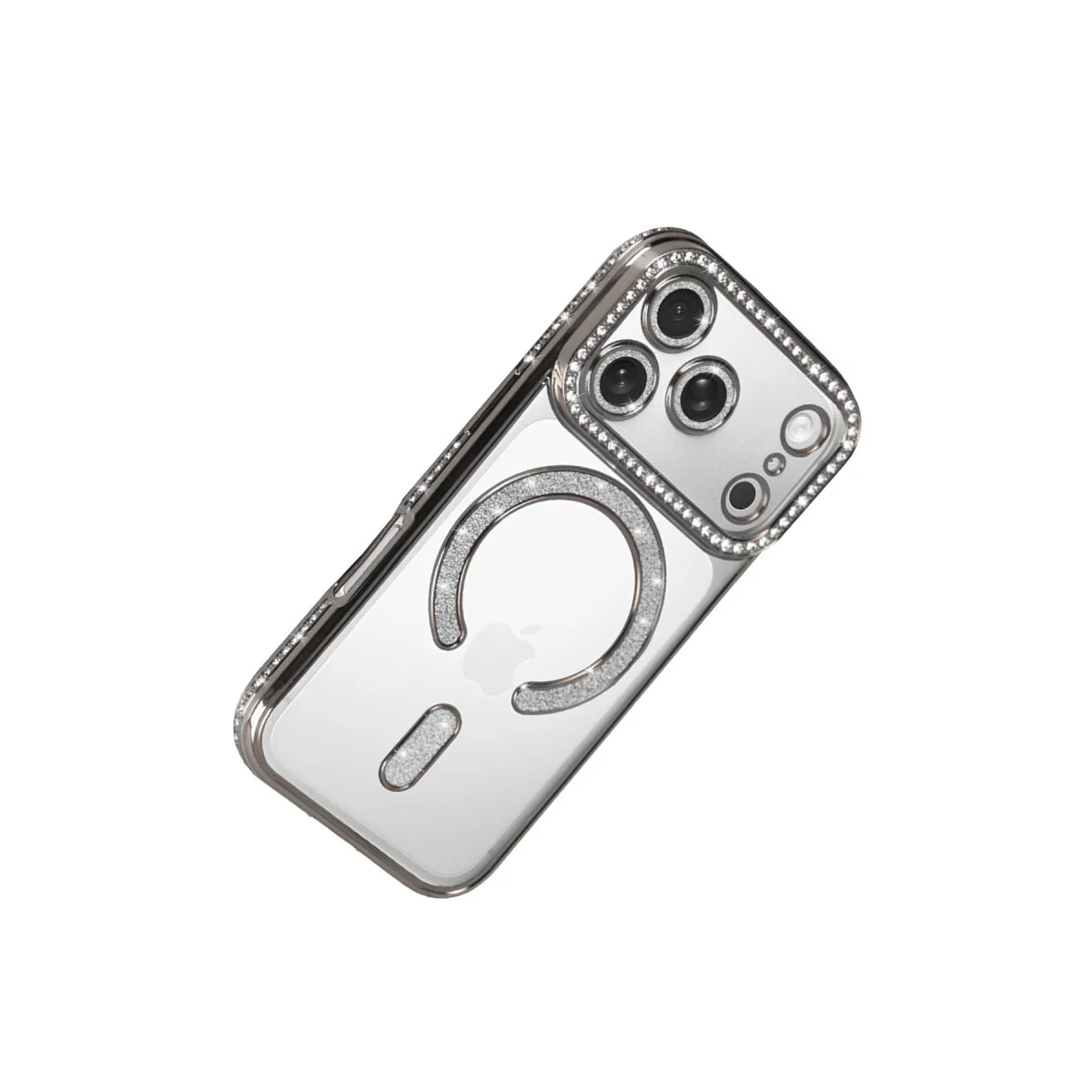 Joke Simli Magneticsafe Kılıf - iPhone 17 Pro Gümüş