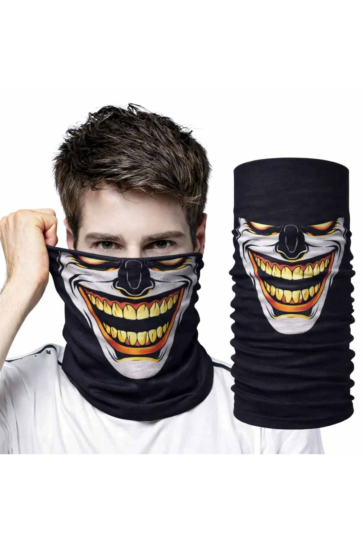 Joker Gülüşlü Baf Maske – Çok Amaçlı Boyunluk Bandana 3 No Joker Gülüşlü Baf Maske – Çok Amaçlı Boyunluk Bandana 3 No