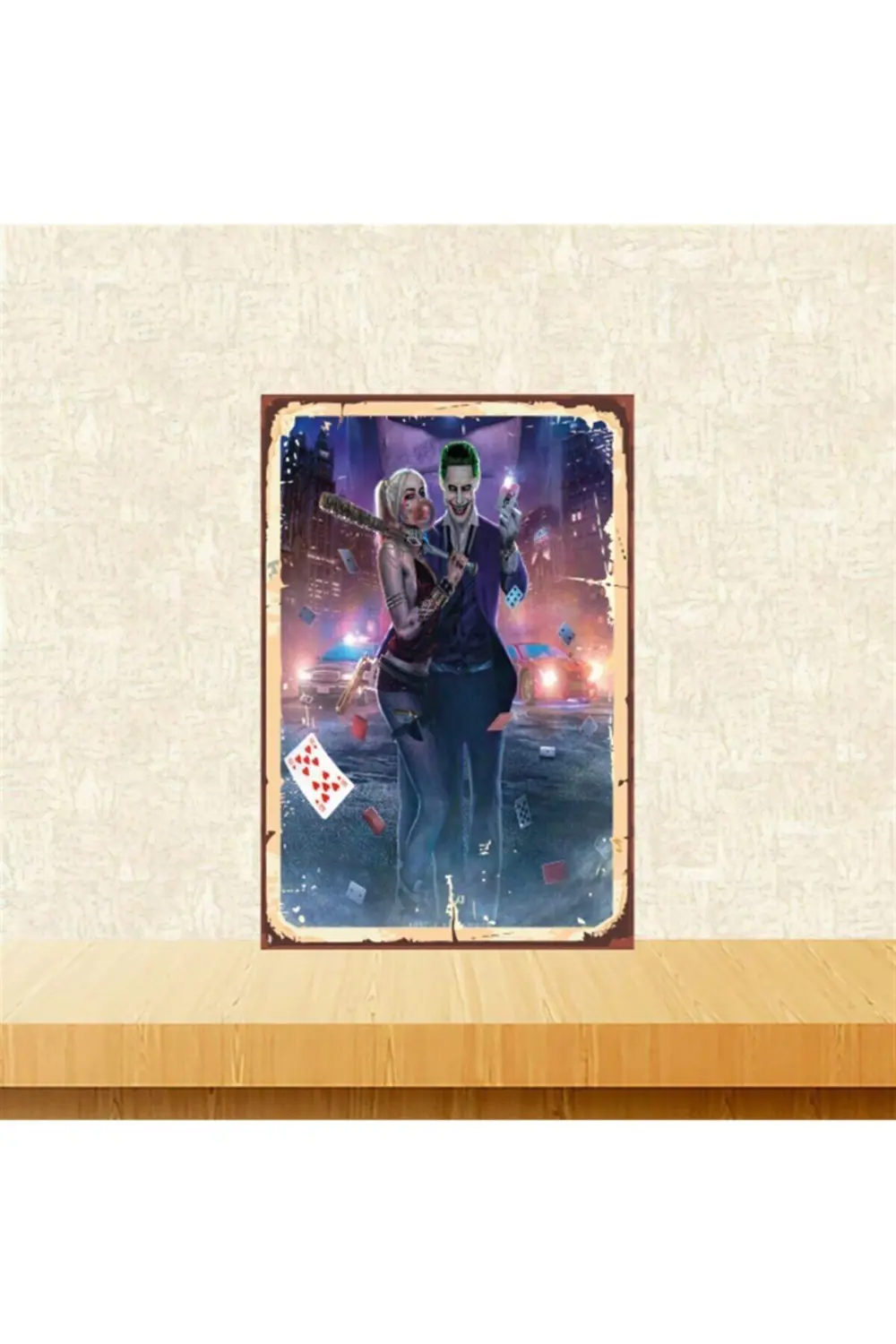 Joker & Harley Kaçış 20-30 cm Retro Ahşap Tablo Tkfx5366 Fiyatı, Yorumları ve Özellikleri