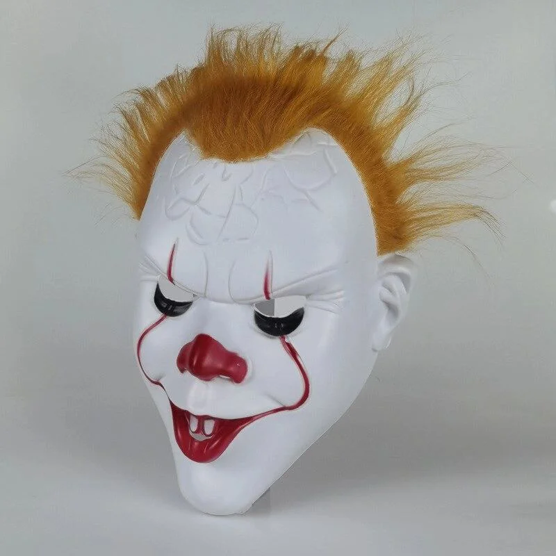 Joker Maske 31x22 Cm - Korku Temalı Peluş Saçlı Maske Fiyatı, Yorumları ve Özellikleri