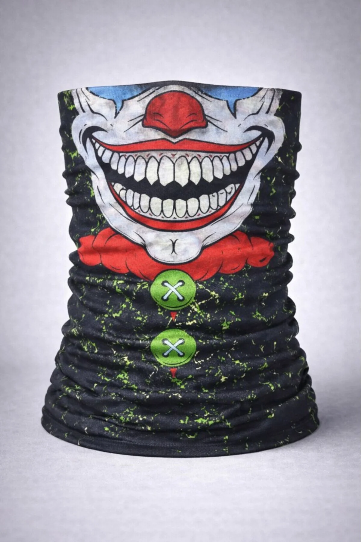 Joker Yüz Baskılı Baf Bandana - Çok Amaçlı Boyunluk Bandana 2 No
