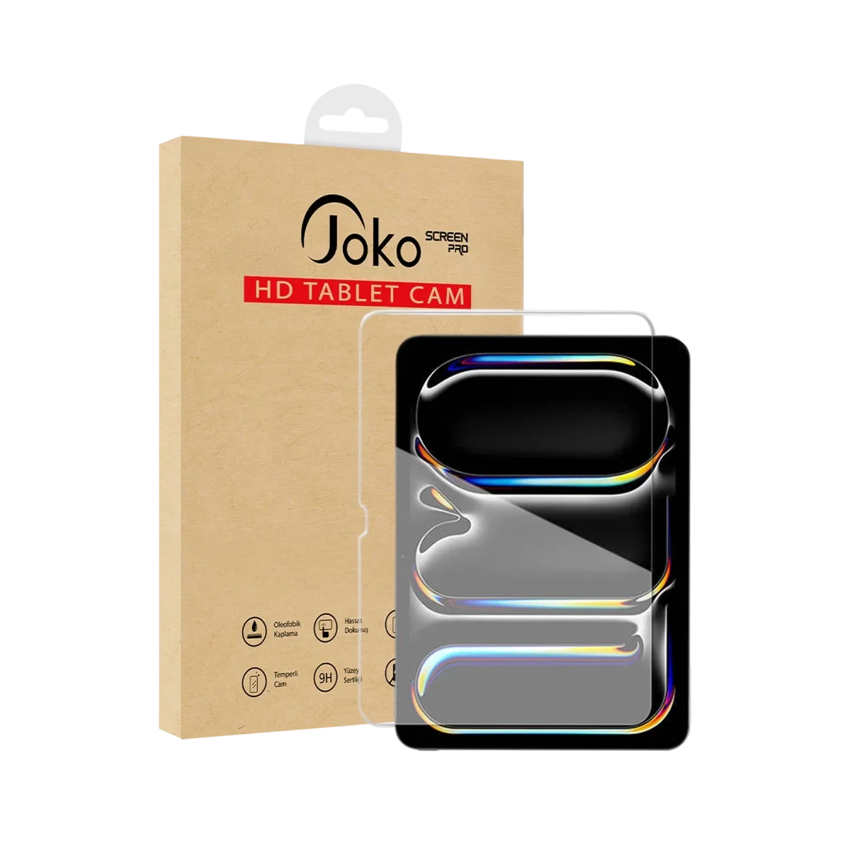 Joko Apple iPad 10.2 (7.nesil) 2in1 HD Tablet Cam Ekran Koruyucu - Şeffaf Fiyatı, Yorumları ve Özellikleri