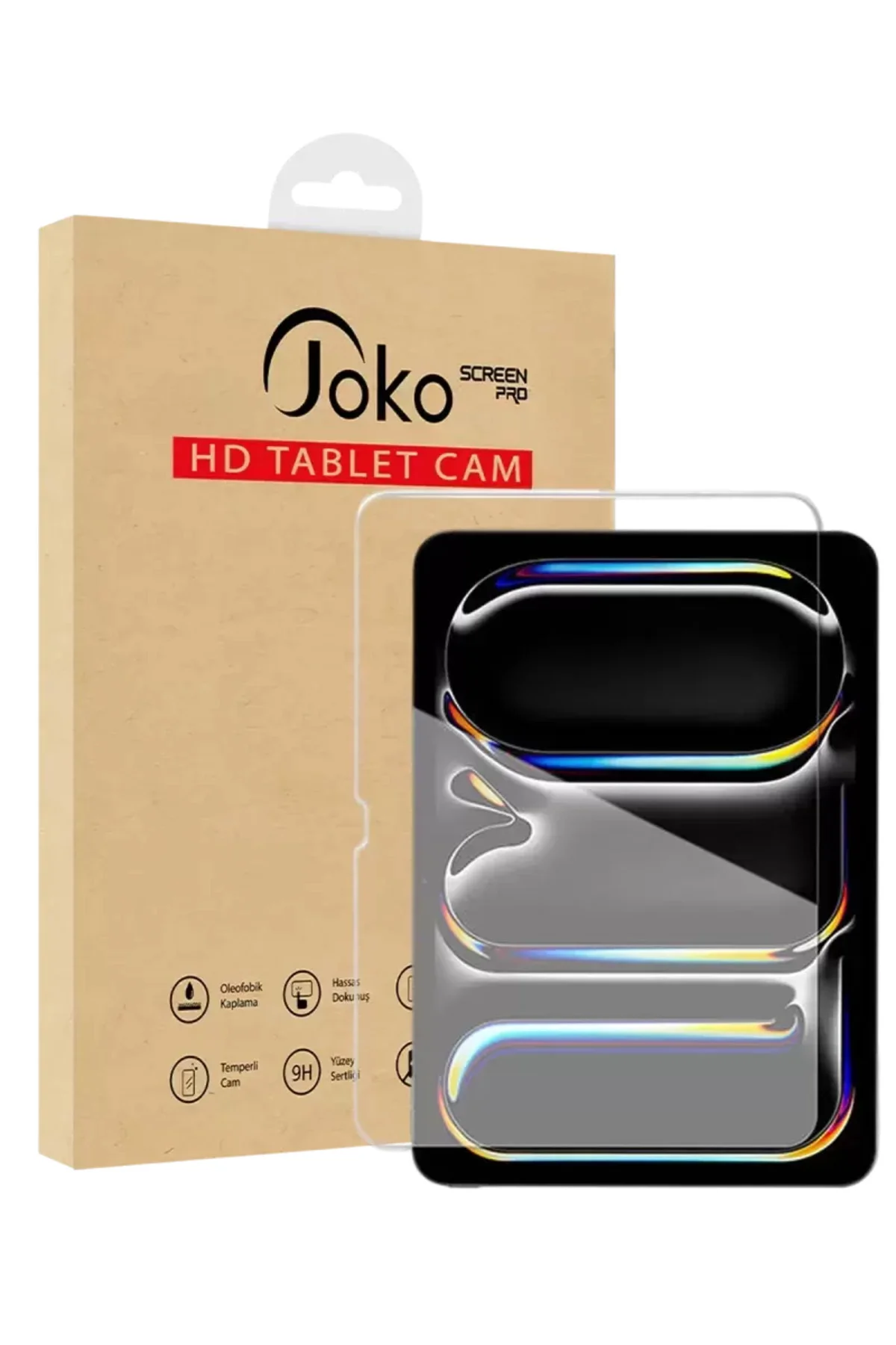 Joko Apple İpad Pro 11 (2024) Hd Tablet Cam Ekran Koruyucu - Şeffaf