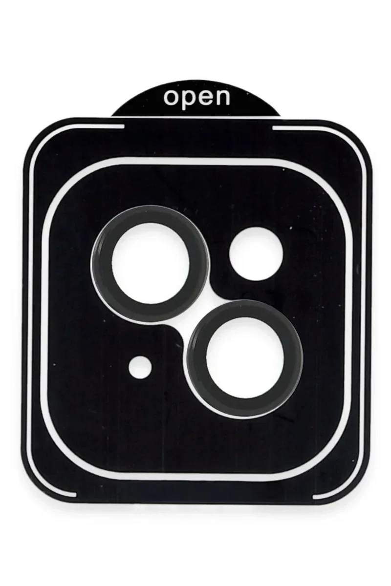 Joko Apple iPhone 13 PVD Metal Kamera Lens - Siyah Joko Apple iPhone 13 PVD Metal Kamera Lens - Siyah