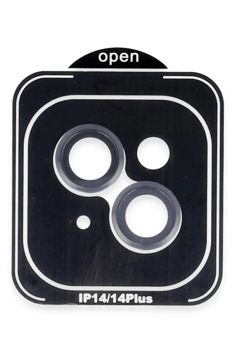 Joko Apple iPhone 14 PVD Metal Kamera Lens - Siyah Joko Apple iPhone 14 PVD Metal Kamera Lens - Siyah