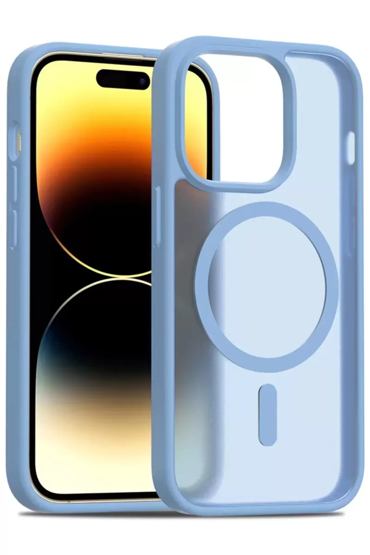 Joko Apple İphone 14 Pro Jota Magsafe Kapak - Açık Mavi