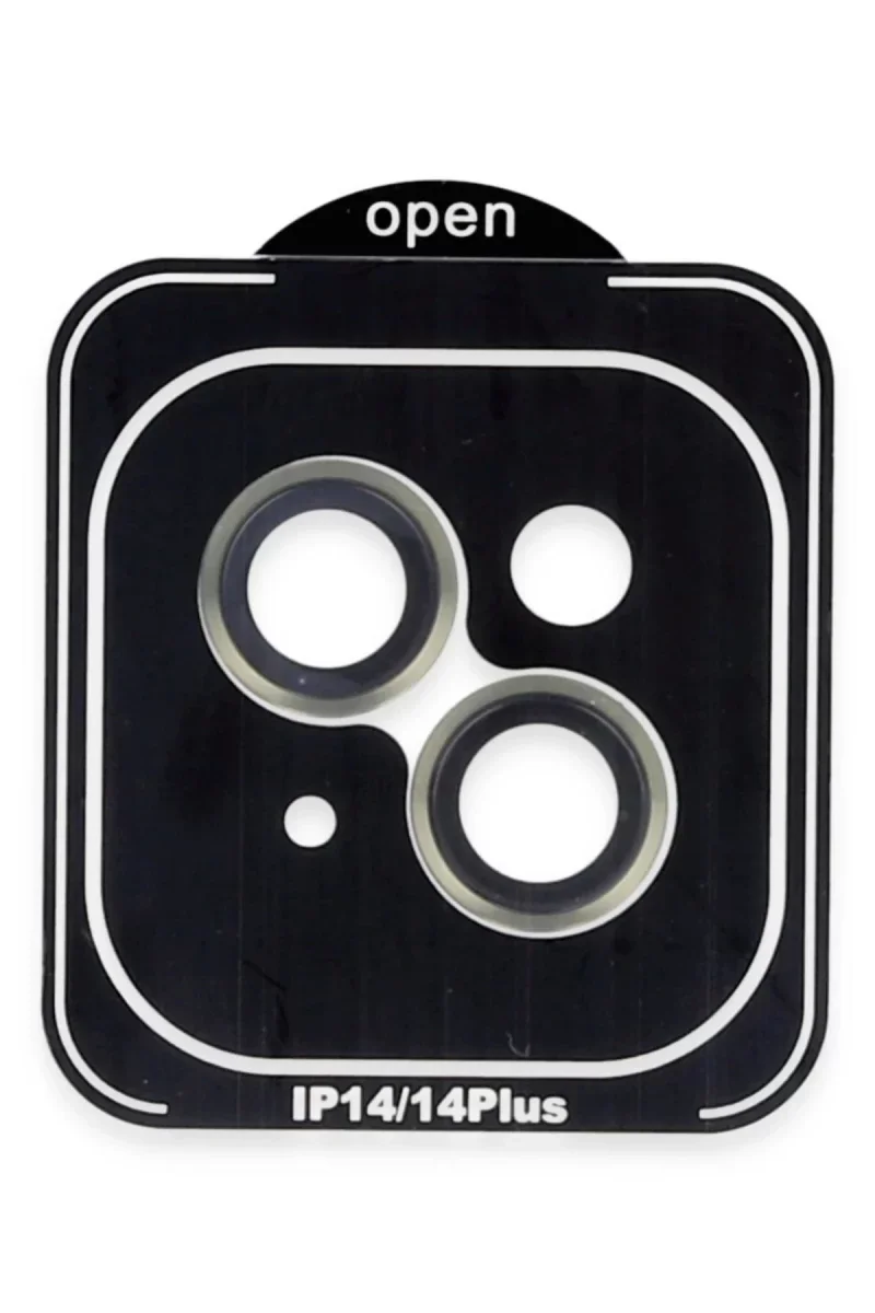 Joko Apple iPhone 14 PVD Metal Kamera Lens - Yeşil Joko Apple iPhone 14 PVD Metal Kamera Lens - Yeşil