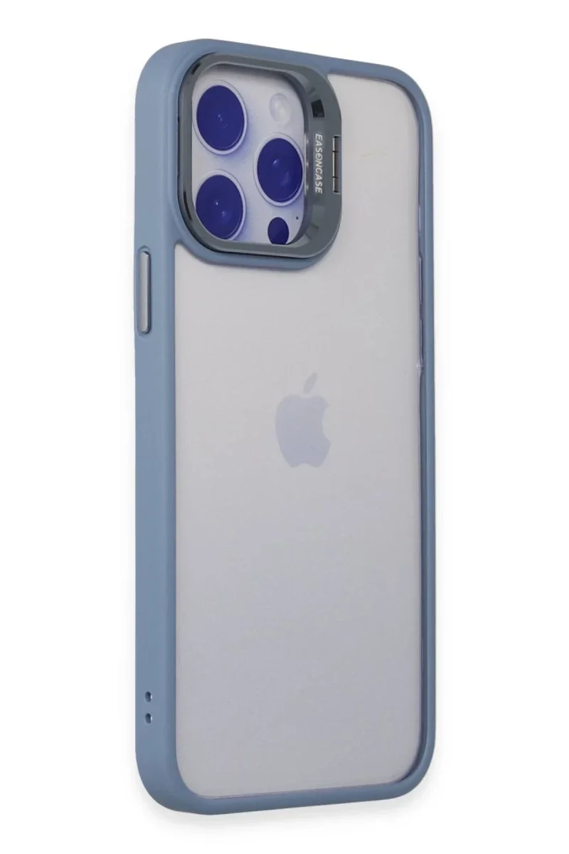 Joko Apple iPhone 14 Pro Kılıf Roblox Lens Standlı Kapak - Sierra Blue