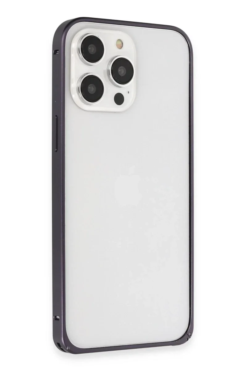 Joko Apple iPhone 14 Pro Kılıf Metal Bumper Magneticsafe Kapak - Derin Mor Fiyatı, Yorumları ve Özellikleri