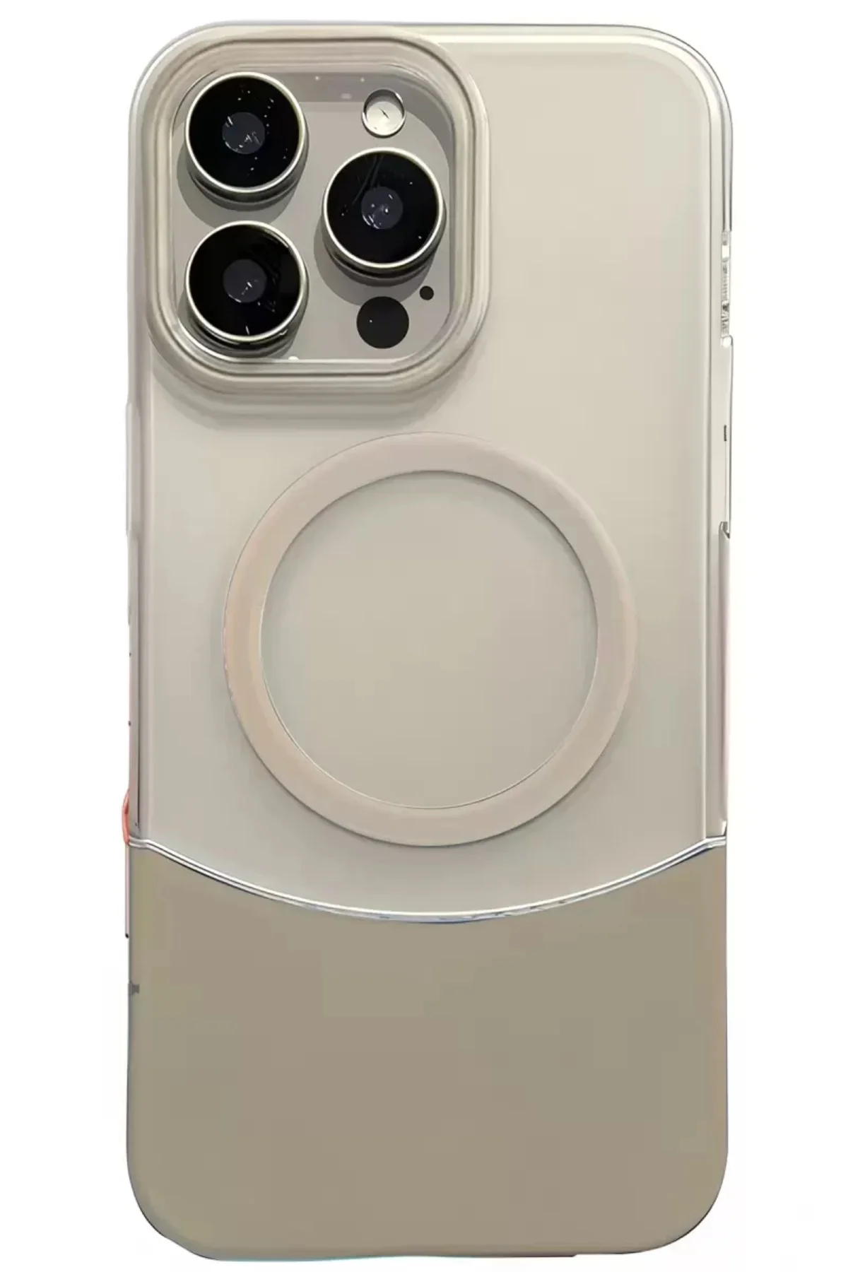 Joko Apple İphone 14 Pro Max Velar Magsafe Kapak - Natural Grey