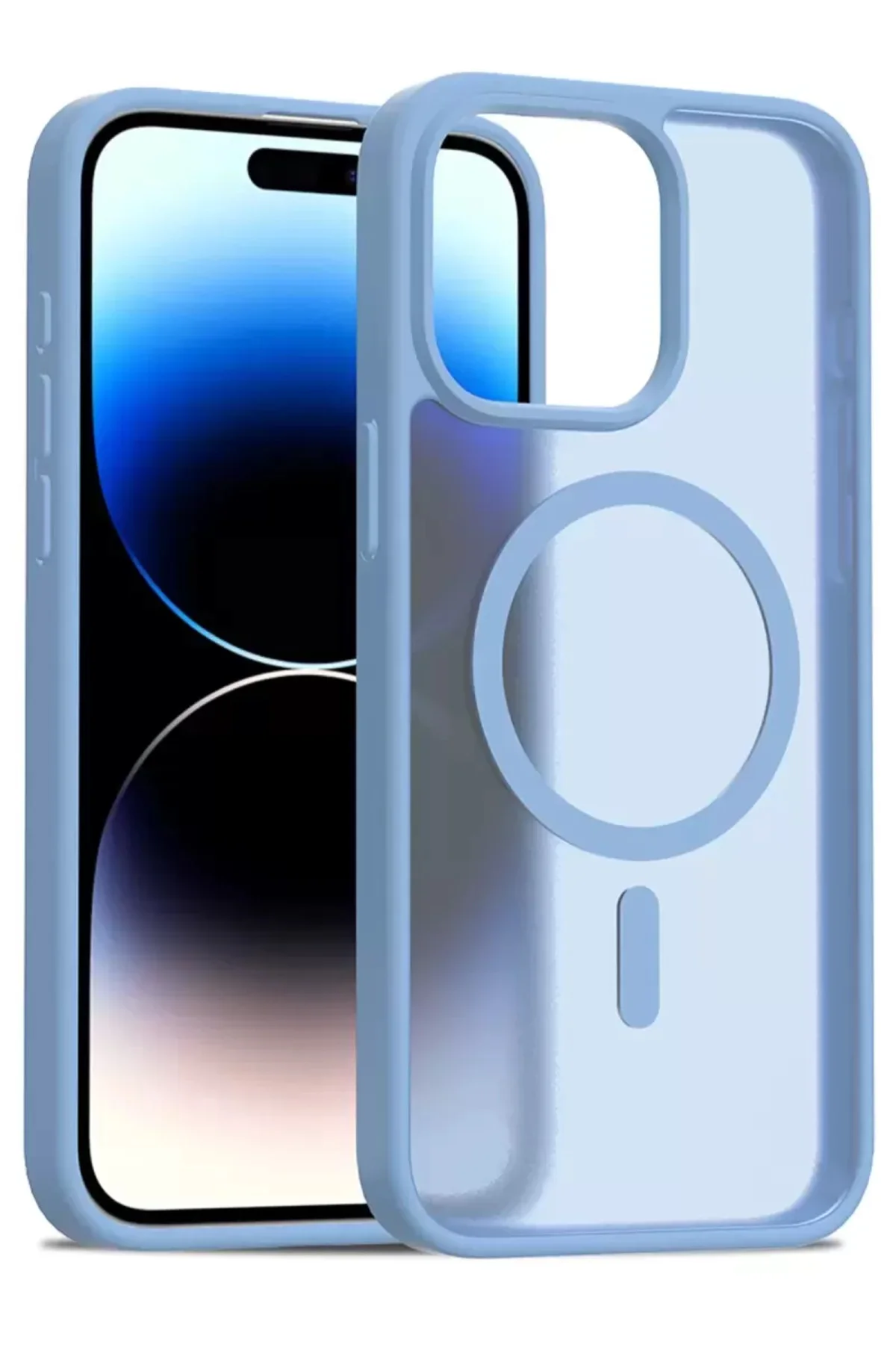Joko Apple İphone 14 Pro Max Jota Magsafe Kapak - Açık Mavi