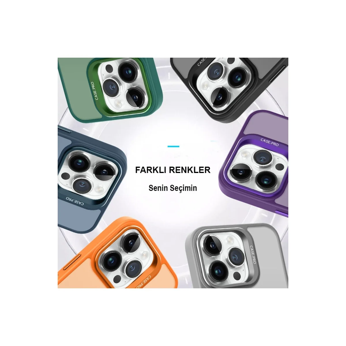 Joko Apple İphone 14 Pro Kılıf Flet Lens Magsafe Kapak - Turuncu Joko Apple İphone 14 Pro Kılıf Flet Lens Magsafe Kapak - Turuncu