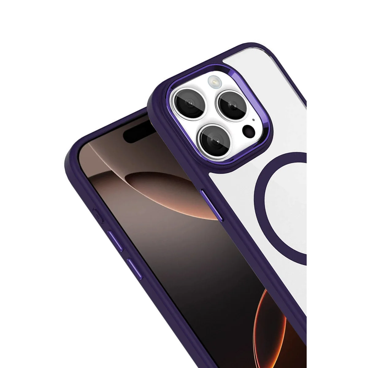 Joko Apple İphone 15 Pro Max Terea Magsafe Kapak - Derin Mor