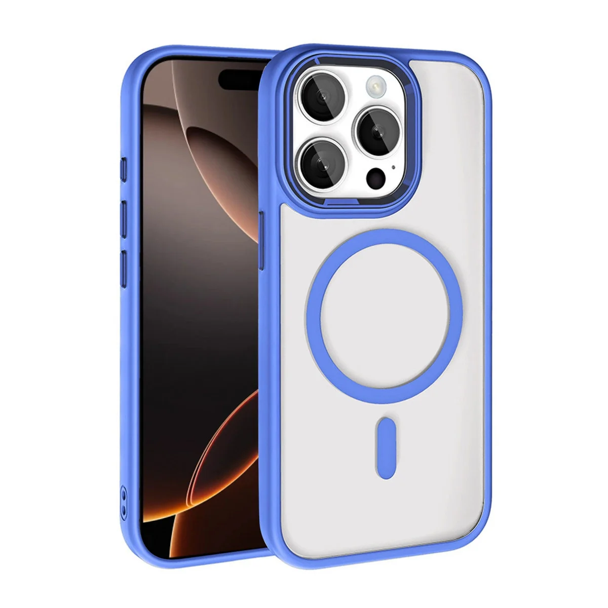 Joko Apple İphone 15 Pro Max Terea Magsafe Kapak - Mavi Joko Apple İphone 15 Pro Max Terea Magsafe Kapak - Mavi