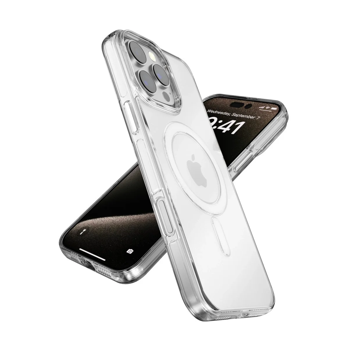 Joko Apple İphone 15 Pro Max Gleam Pc Sert Magsafe Kılıf - Şeffaf-siyah Joko Apple İphone 15 Pro Max Gleam Pc Sert Magsafe Kılıf - Şeffaf-siyah
