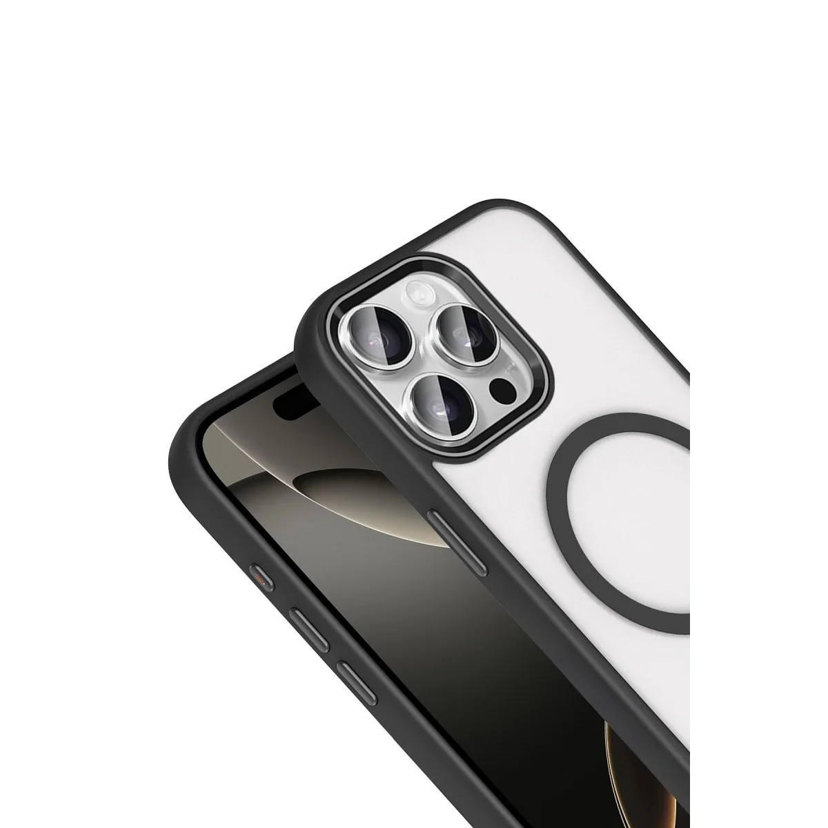 Joko Apple İphone 15 Pro Max Terea Magsafe Kapak - Siyah Joko Apple İphone 15 Pro Max Terea Magsafe Kapak - Siyah