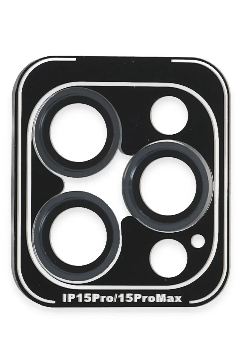 Joko Apple iPhone 15 Pro Max PVD Metal Kamera Lens - Lacivert Joko Apple iPhone 15 Pro Max PVD Metal Kamera Lens - Lacivert