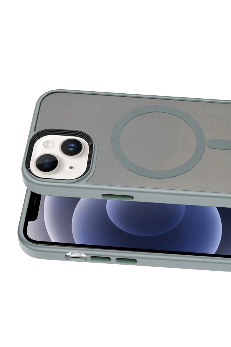 Joko Apple iPhone 15 Megane Magsafe Kapak - Titan Gri