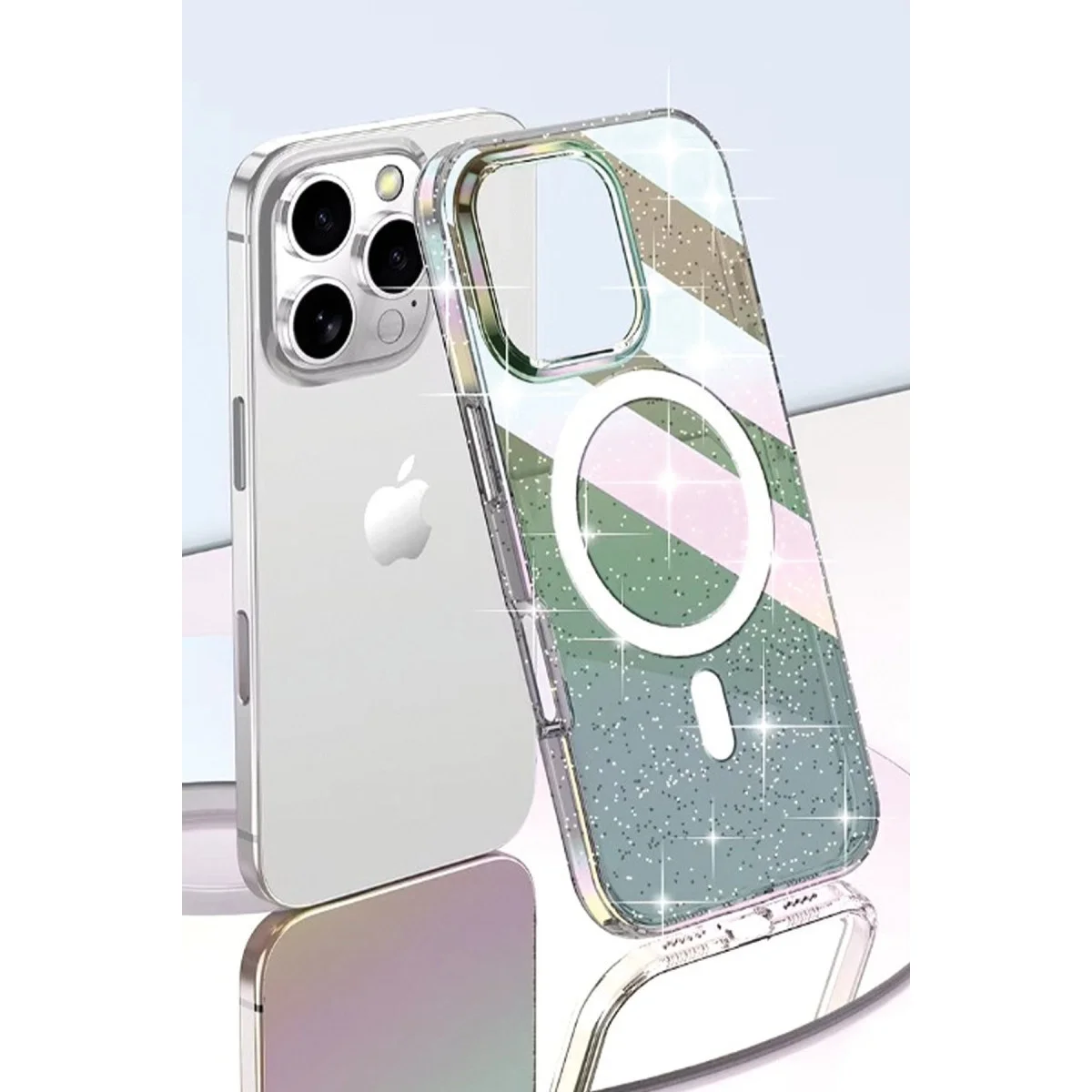 Joko Apple İphone 15 Pro Max Rasasi Simli Magsafe Kapak - Şeffaf Fiyatı, Yorumları ve Özellikleri