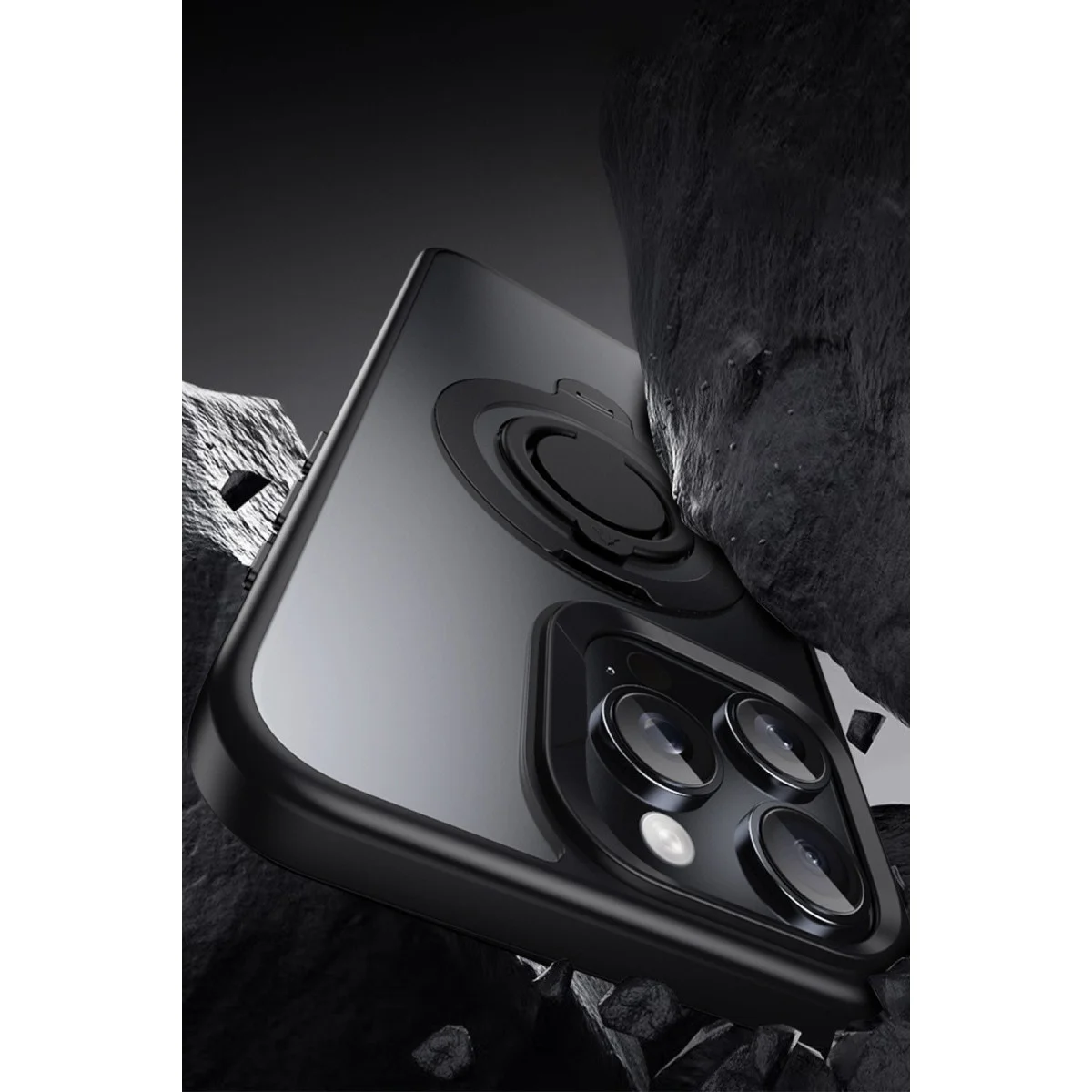 Joko Apple İphone 16 Avatar 360 Dönen Magsafe Kapak - Siyah Joko Apple İphone 16 Avatar 360 Dönen Magsafe Kapak - Siyah