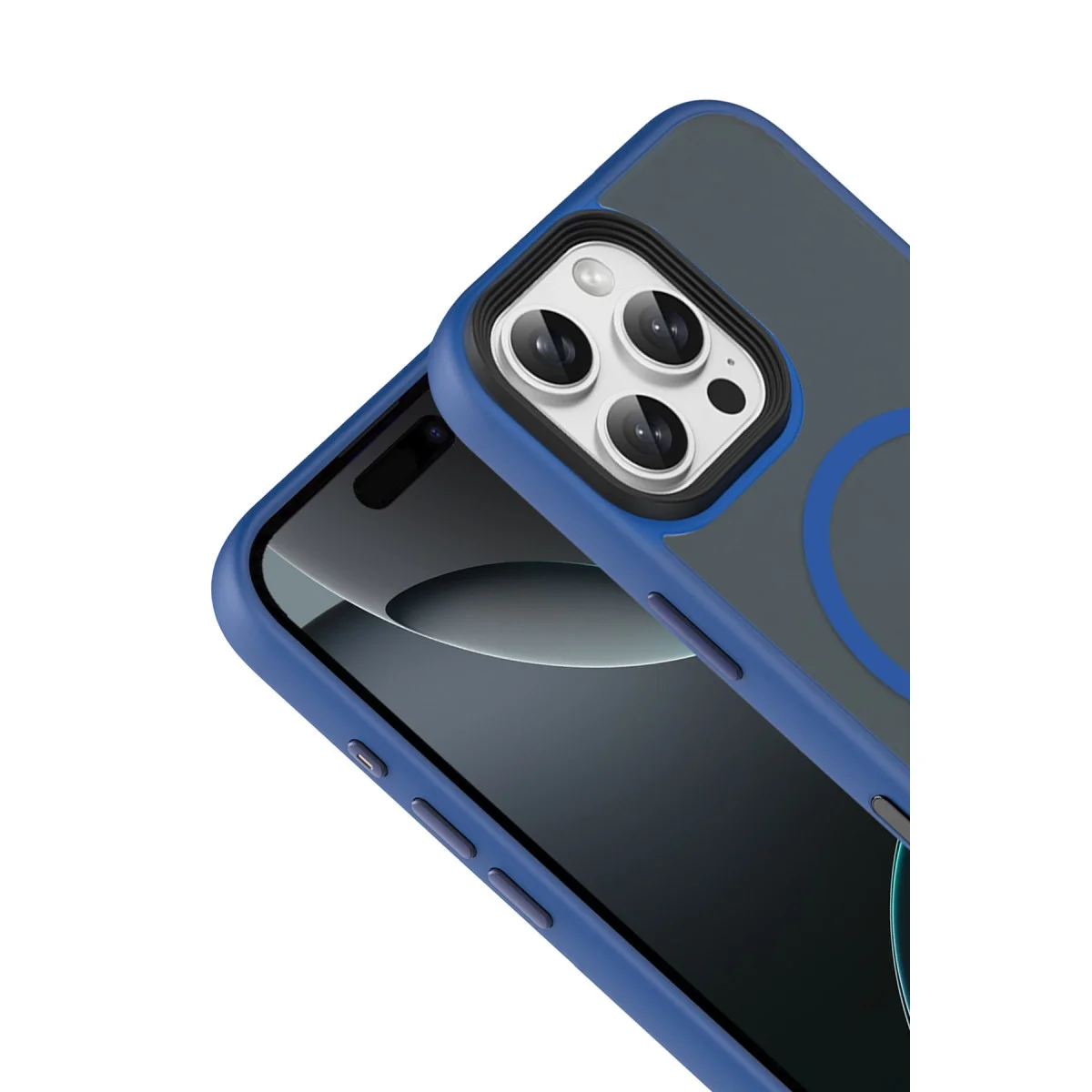 Joko Apple İphone 16 Pro Max Megane Magsafe Kapak - Lacivert Joko Apple İphone 16 Pro Max Megane Magsafe Kapak - Lacivert