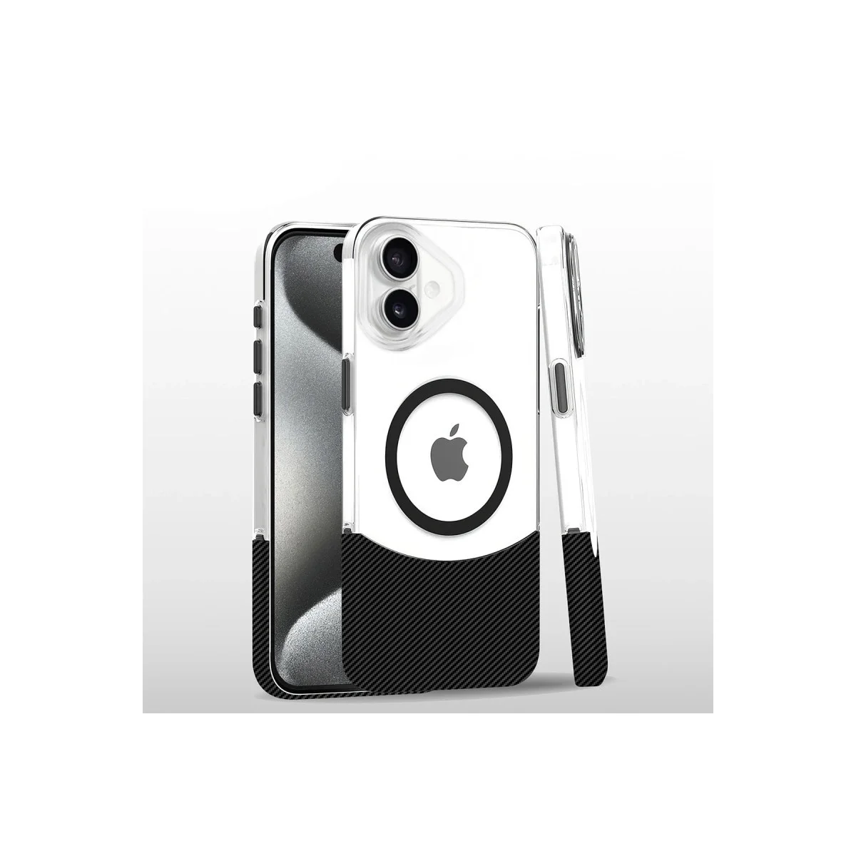 Joko Apple İphone 16 Carbon Puzzle Magsafe Kapak - Siyah Joko Apple İphone 16 Carbon Puzzle Magsafe Kapak - Siyah