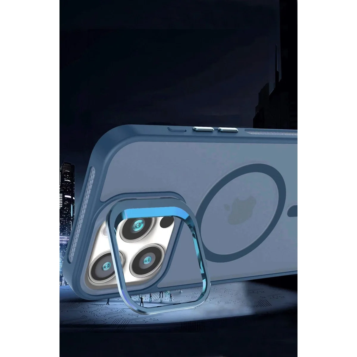 Joko Apple İphone 16 Flet Lens Magsafe Kapak - Koyu Yeşil Joko Apple İphone 16 Flet Lens Magsafe Kapak - Koyu Yeşil
