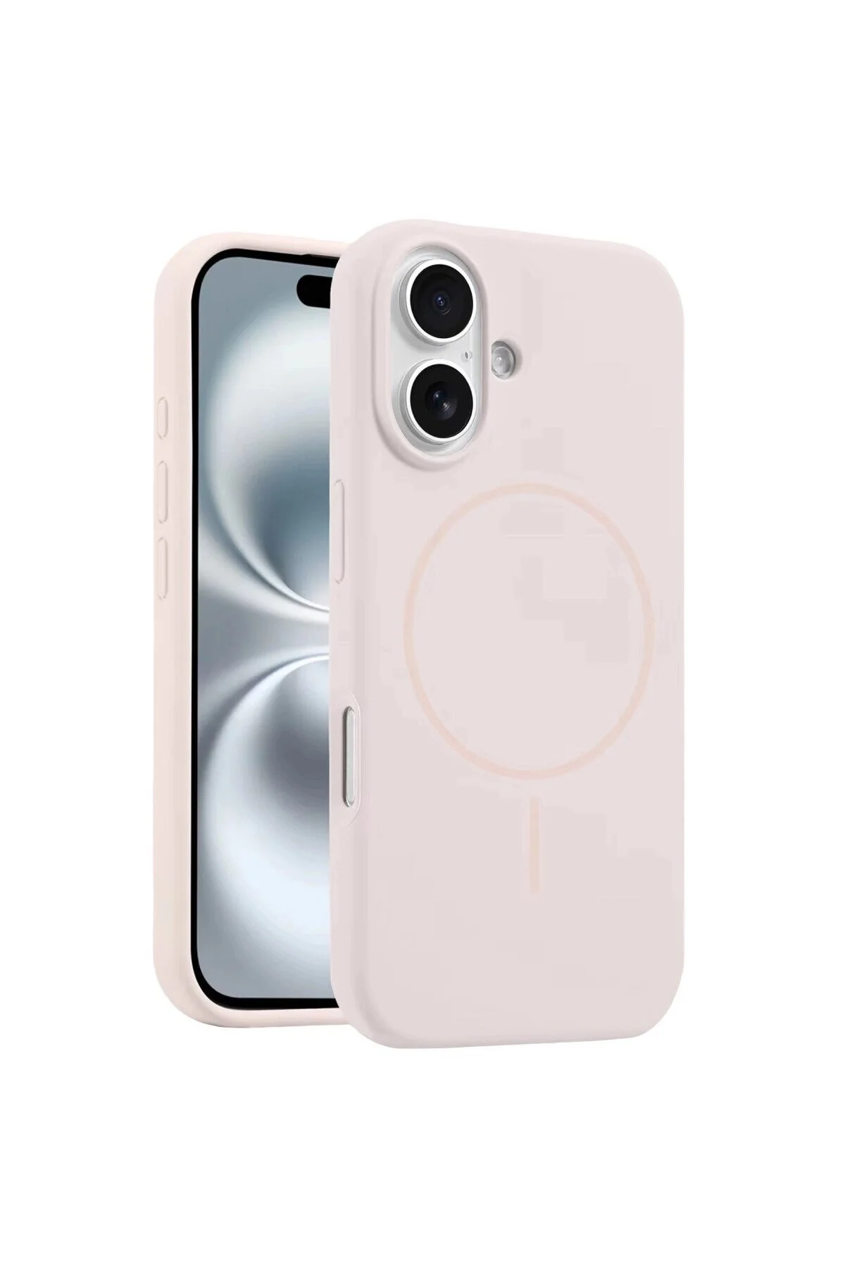 Joko Apple İphone 16 Plus Kılıf Jully Magsafe Kapak - Pudra Joko Apple İphone 16 Plus Kılıf Jully Magsafe Kapak - Pudra