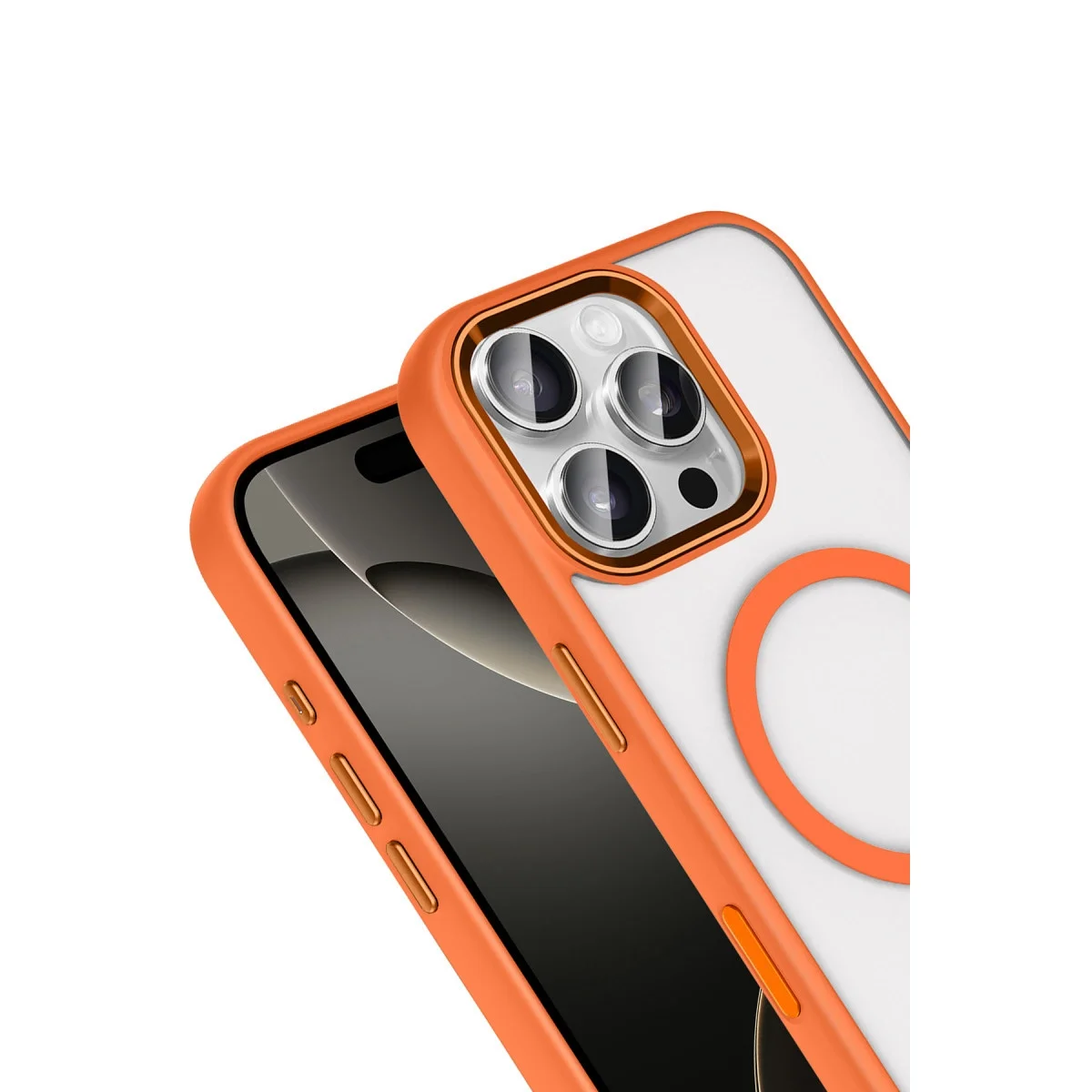 Joko Apple İphone 16 Pro Max Terea Magsafe Kapak - Turuncu Joko Apple İphone 16 Pro Max Terea Magsafe Kapak - Turuncu
