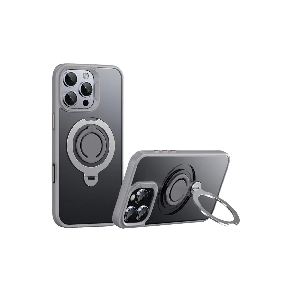 Joko Apple İphone 16 Pro Avatar 360 Dönen Magsafe Kapak - Titan Gri Joko Apple İphone 16 Pro Avatar 360 Dönen Magsafe Kapak - Titan Gri