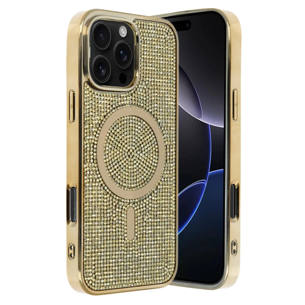 Joko Apple İphone 16 Pro Helen Magsafe Kapak - Gold Joko Apple İphone 16 Pro Helen Magsafe Kapak - Gold