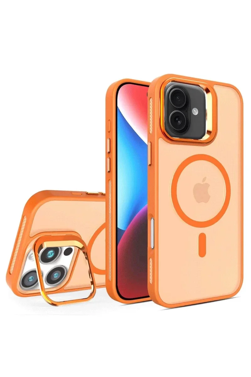 Joko Apple iPhone 16 Flet Lens Magsafe Kapak - Turuncu Fiyatı, Yorumları ve Özellikleri