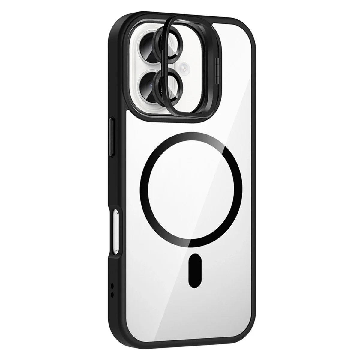 Joko Apple İphone 16 Plus Remim Lensli Magsafe Standlı Kapak - Siyah Joko Apple İphone 16 Plus Remim Lensli Magsafe Standlı Kapak - Siyah