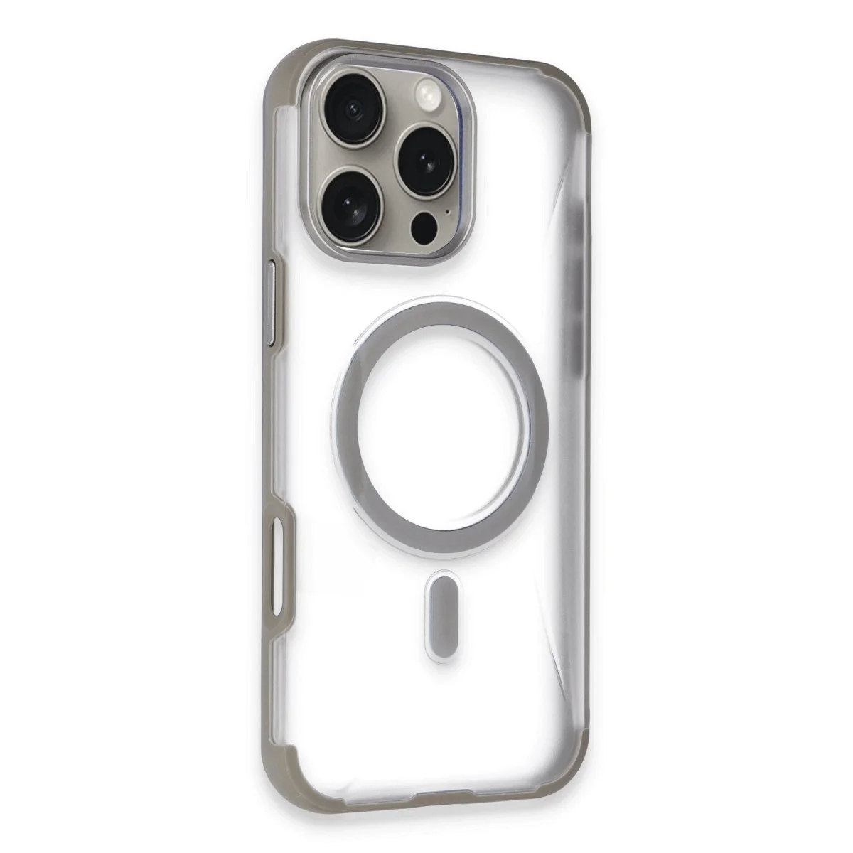 Joko Apple İphone 16 Pro Max Hilton Magsafe Kapak - Titan Gri Joko Apple İphone 16 Pro Max Hilton Magsafe Kapak - Titan Gri