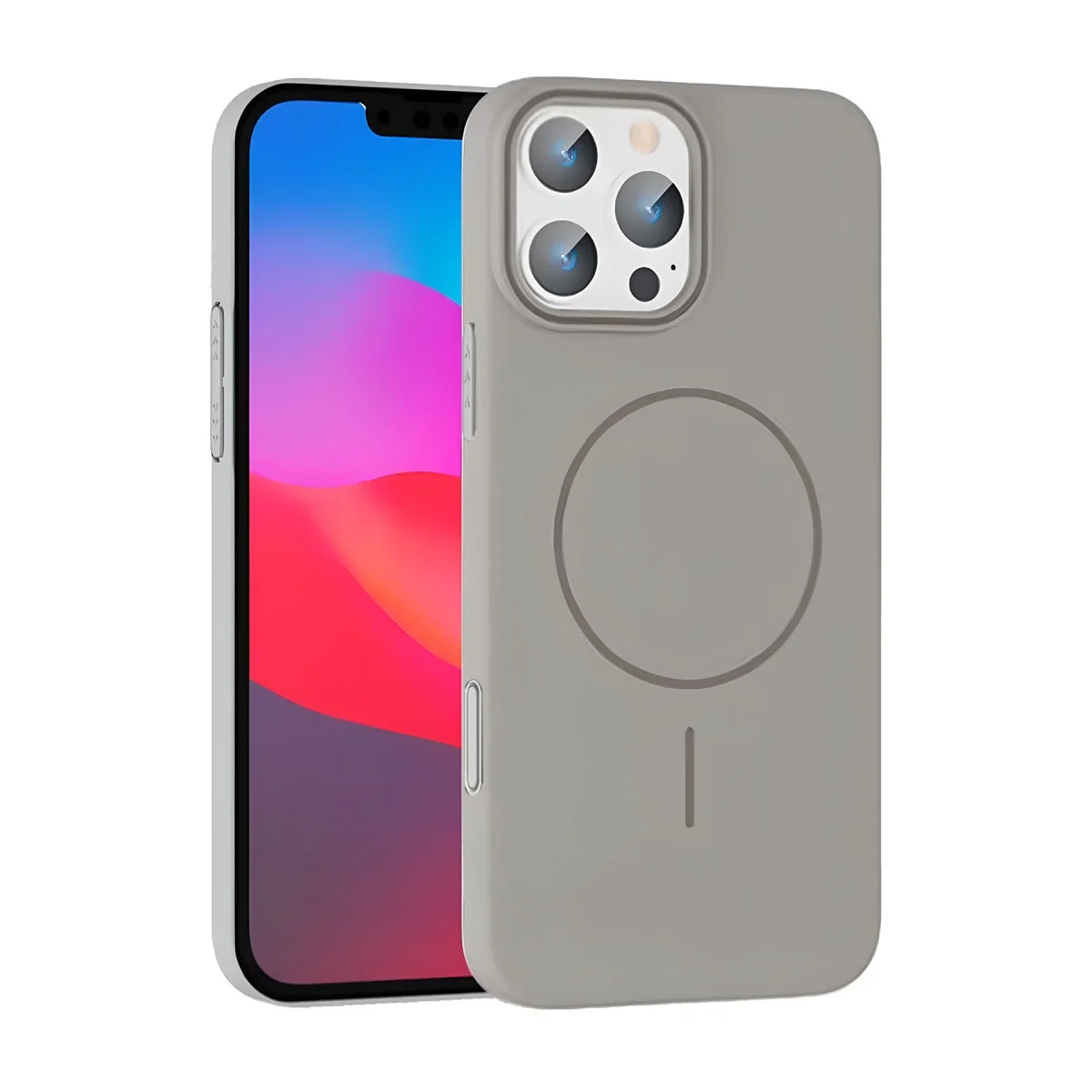 Joko Apple İphone 16 Pro Max Broş Magsafe Kapak - Titan Gri