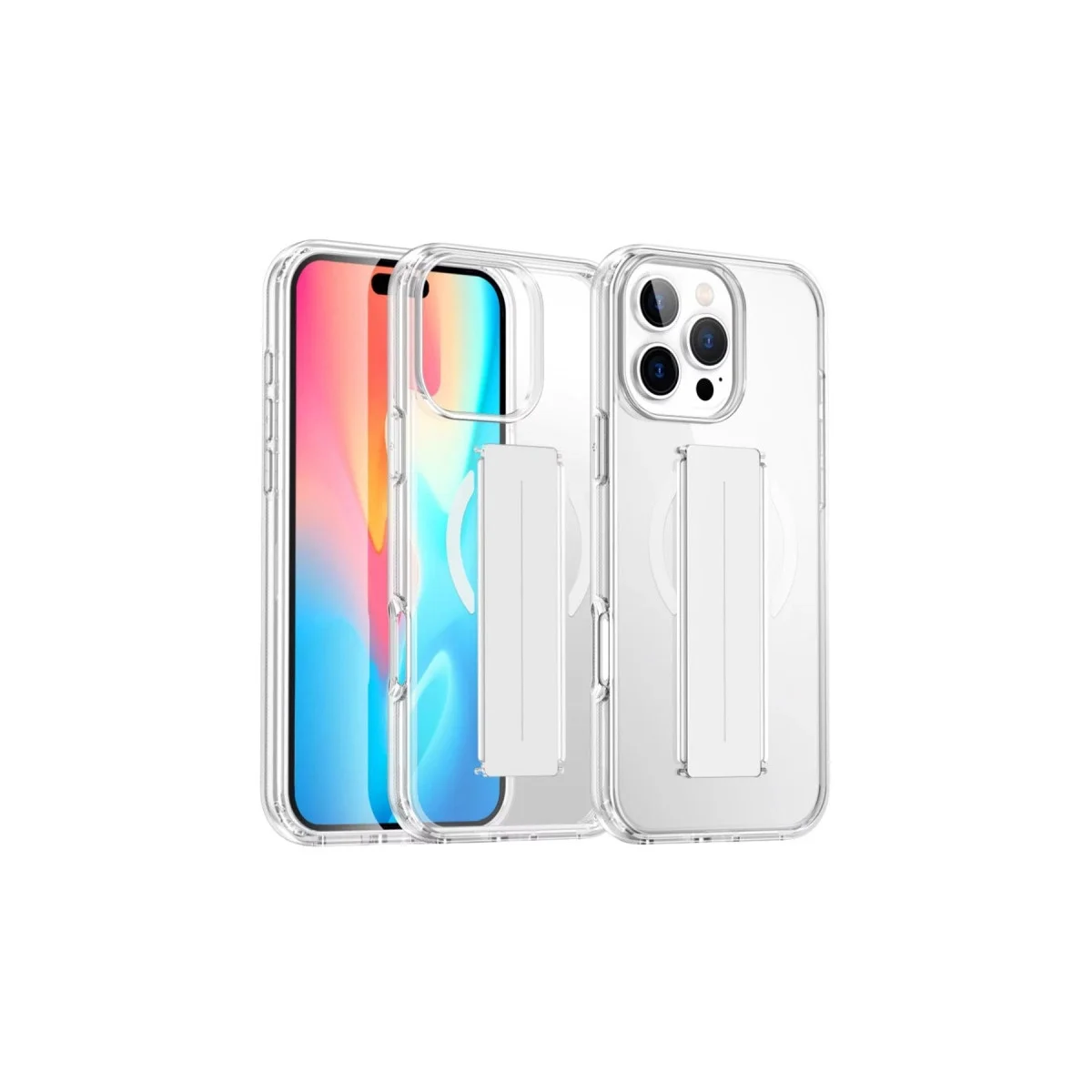 Joko Apple İphone 16 Pro Kılıf Alfa Magsafe Standlı Kapak - Şeffaf Joko Apple İphone 16 Pro Kılıf Alfa Magsafe Standlı Kapak - Şeffaf