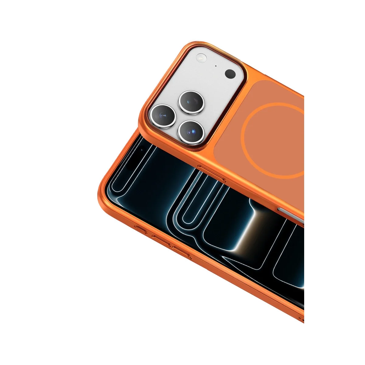 Joko Apple İphone 17 Pro Max Rush Magsafe Kapak - Turuncu Joko Apple İphone 17 Pro Max Rush Magsafe Kapak - Turuncu