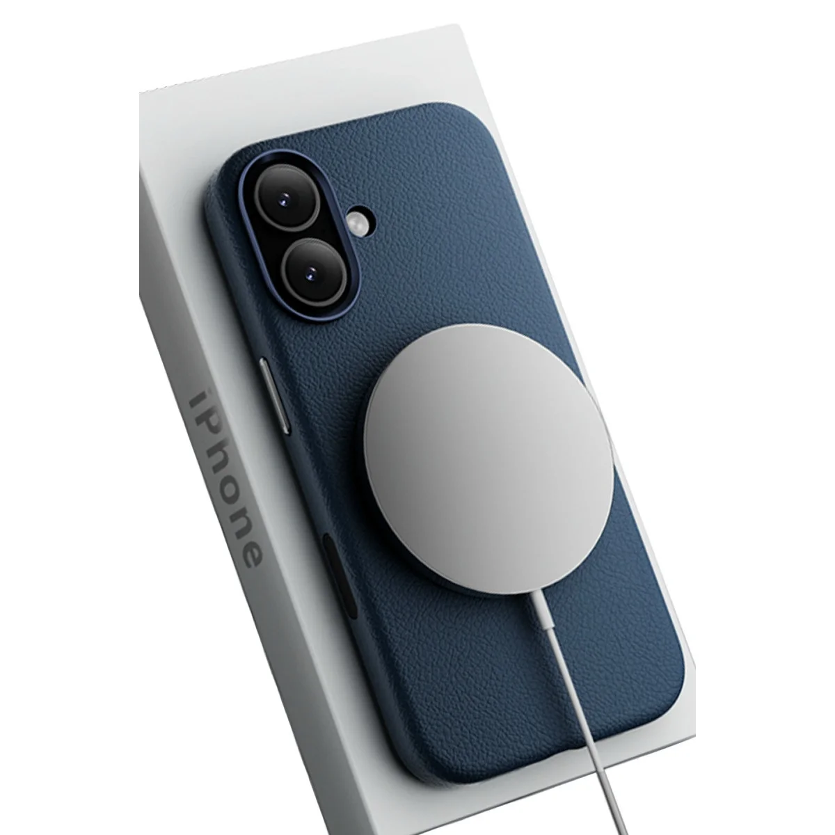 Joko Apple İphone 17 Wonder Deri Magsafe Kapak - Lacivert Joko Apple İphone 17 Wonder Deri Magsafe Kapak - Lacivert