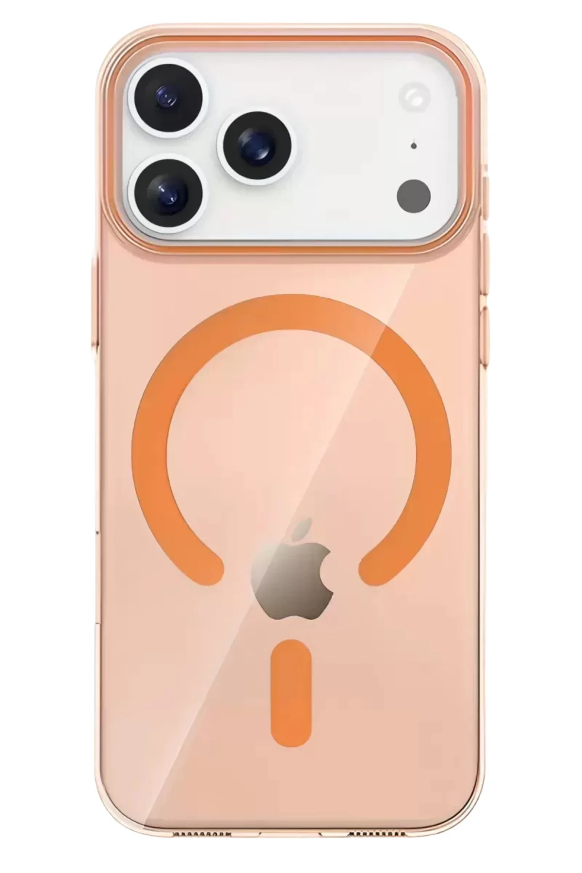 Joko Apple İphone 17 Pro Pc Blank Magsafe Kapak - Turuncu