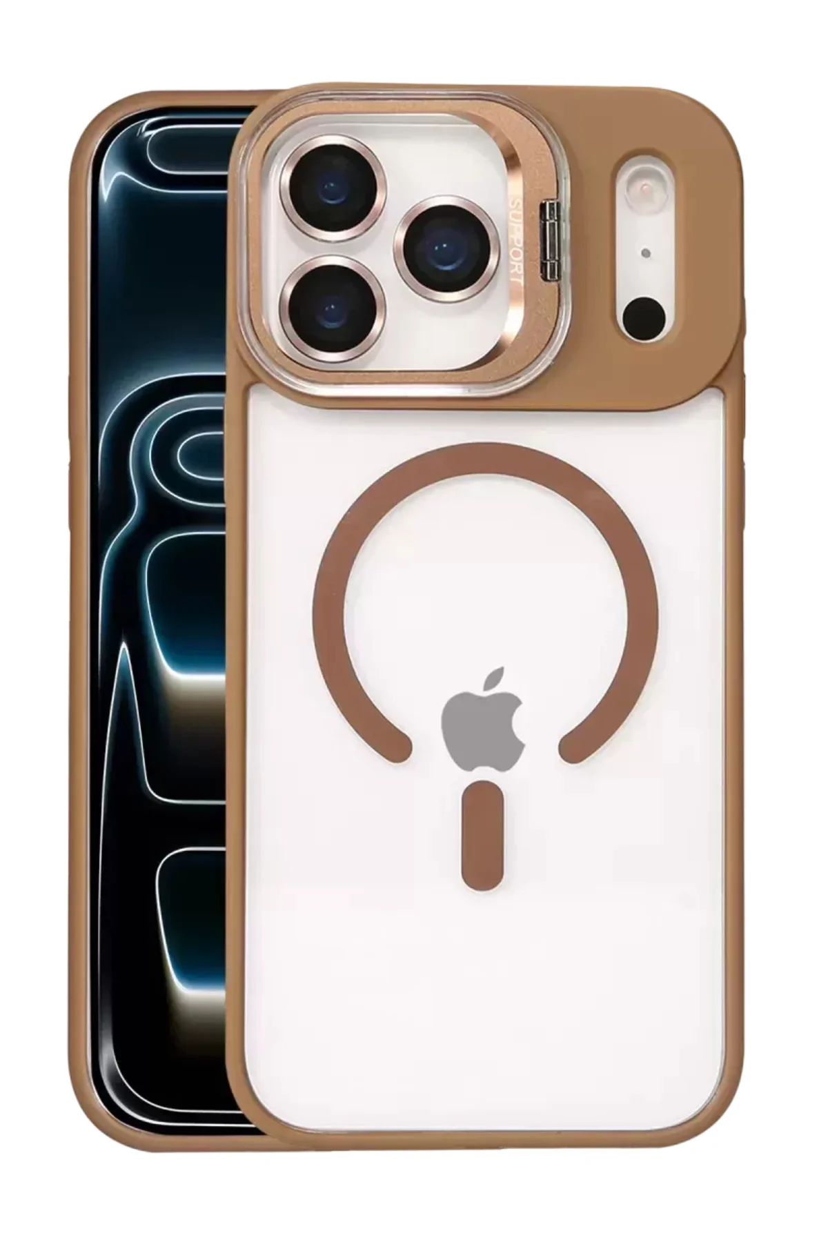 Joko Apple İphone 17 Pro Max Remim Lensli Magsafe Standlı Kapak -