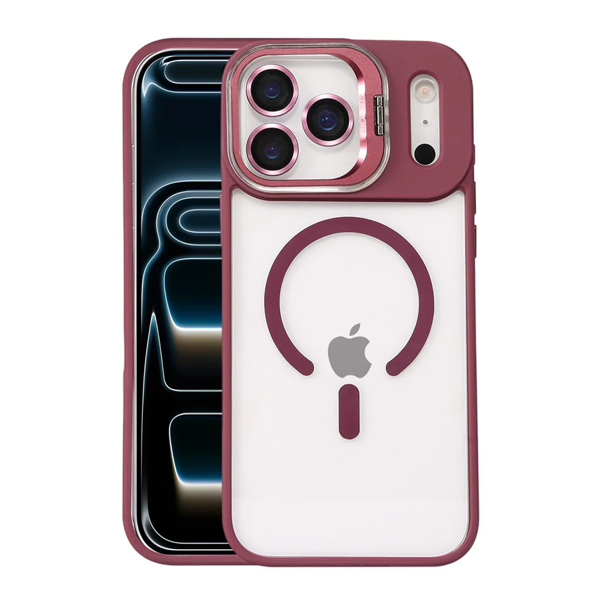 Joko Apple İphone 17 Pro Max Remim Lensli Magsafe Standlı Kapak - Bordo Fiyatı, Yorumları ve Özellikleri