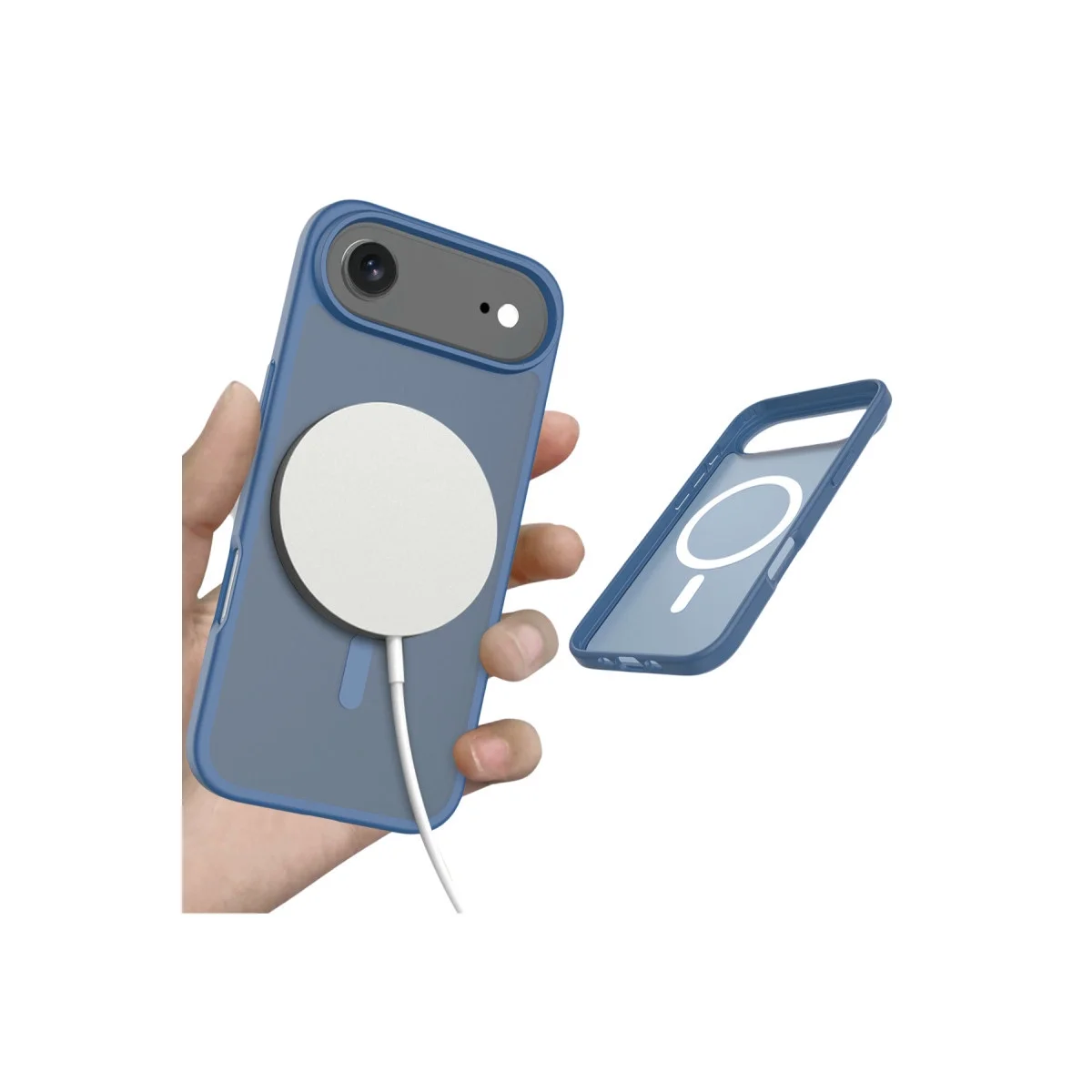 Joko Apple İphone 17 Air Jota Magsafe Kapak - Lacivert Joko Apple İphone 17 Air Jota Magsafe Kapak - Lacivert