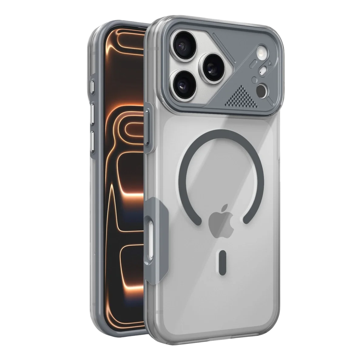 Joko Apple İphone 17 Pro Zinko Magsafe Kapak - Titan Gri Joko Apple İphone 17 Pro Zinko Magsafe Kapak - Titan Gri