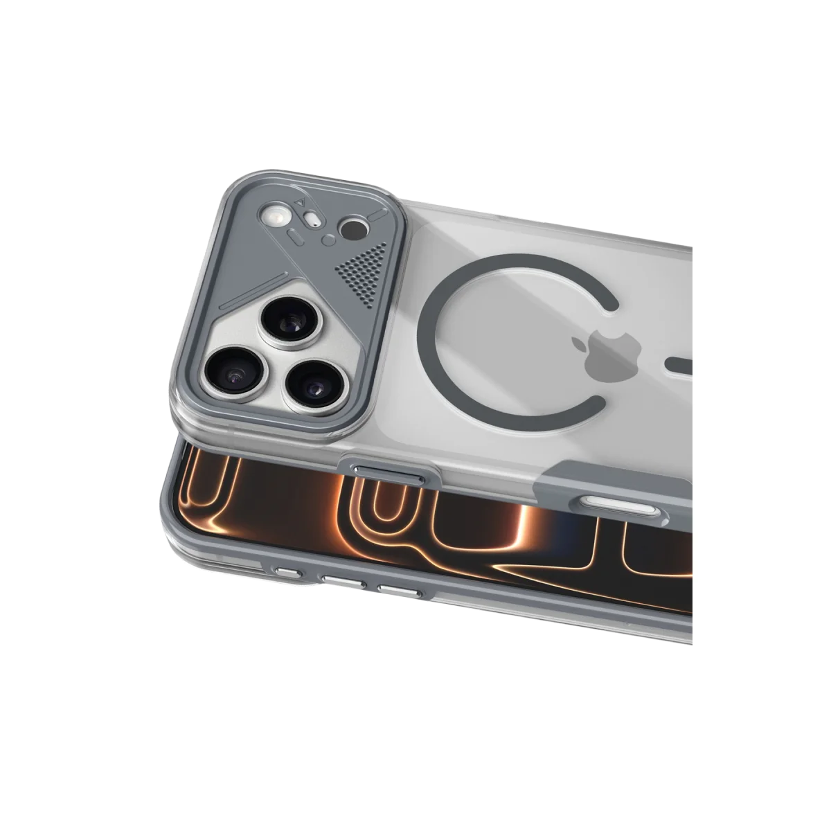 Joko Apple iPhone 17 Pro Max Zinko Magsafe Kapak - Titan Gri